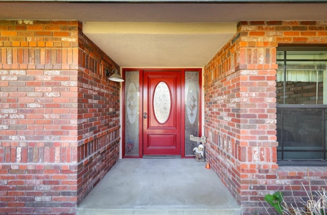 7001 Eloy Ave, Bakersfield, CA 93308 - doorway to property with brick siding