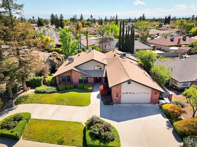 7001 Eloy Ave, Bakersfield, CA 93308 - drone / aerial view with a residential view