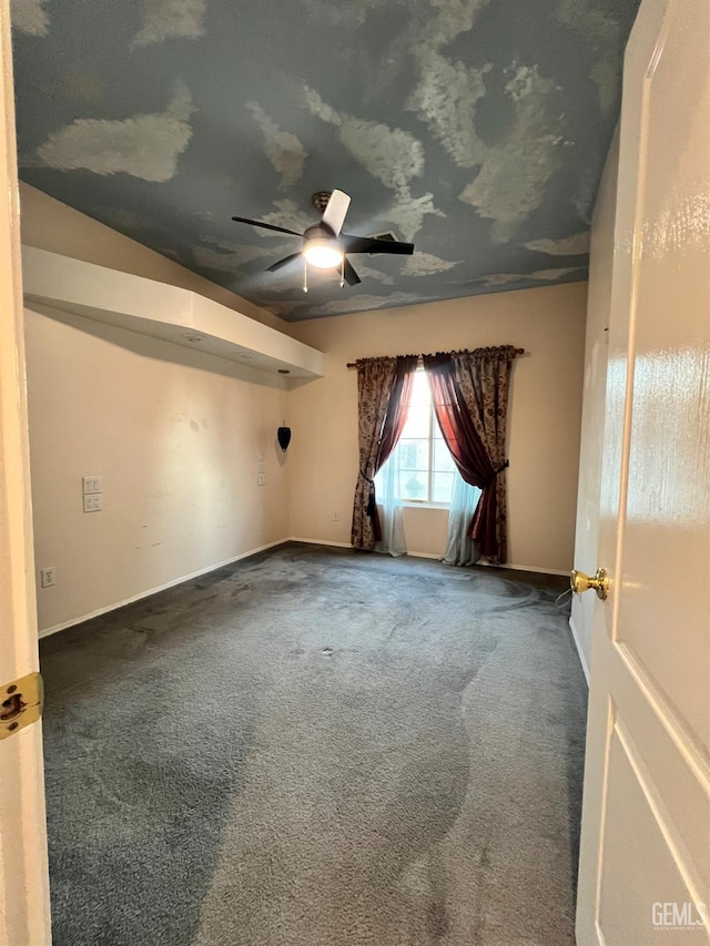 3205 Petite Sirah St, Bakersfield, CA 93306 - carpeted spare room with a ceiling fan and baseboards