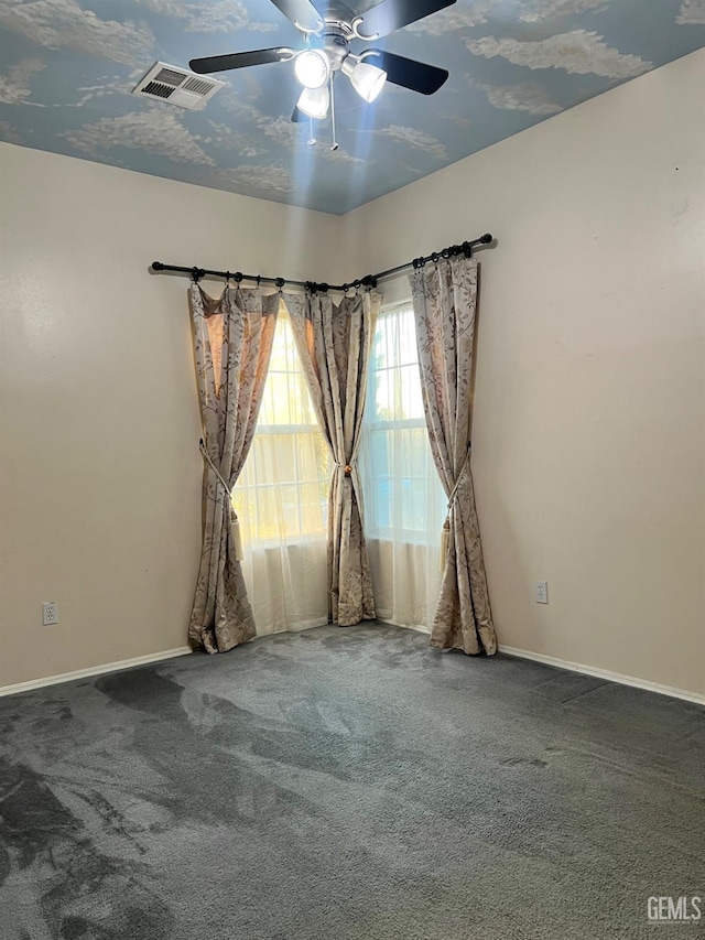 3205 Petite Sirah St, Bakersfield, CA 93306 - empty room featuring carpet and ceiling fan