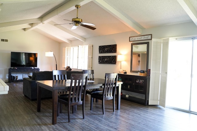 5421 Demaret Ave, Bakersfield, CA 93309 - dining area with wood finished floors and ceiling fan