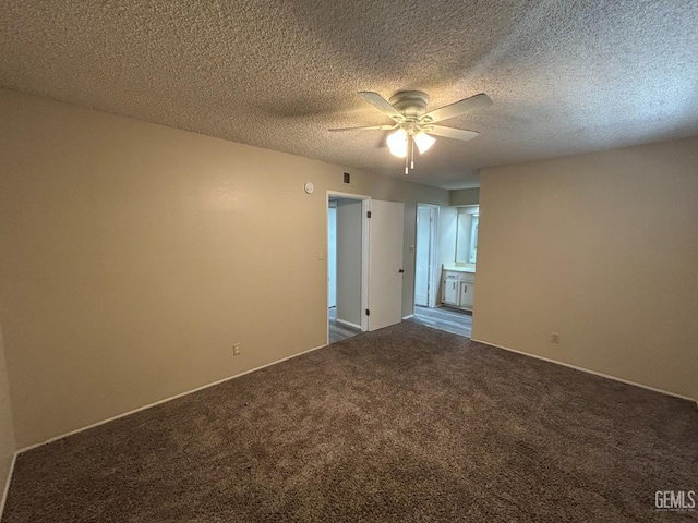 2626 Cleo Ct Unit 20, Bakersfield, CA 93306 - unfurnished room with a ceiling fan and dark colored carpet