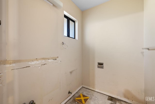 view of laundry room