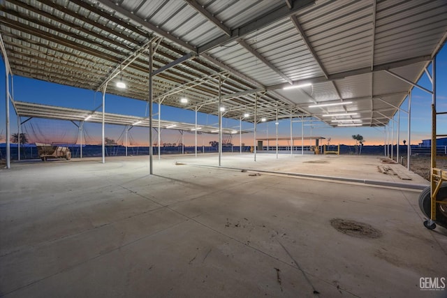 8661 Herring Rd, Bakersfield, CA 93313 - view of patio terrace at dusk