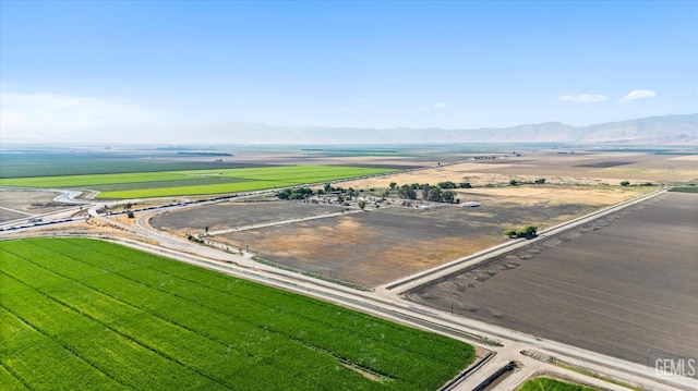 8661 Herring Rd, Bakersfield, CA 93313 - aerial view of sparsely populated area featuring mountains