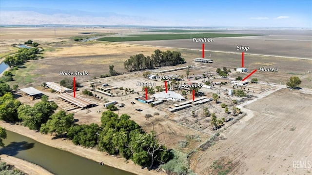 8661 Herring Rd, Bakersfield, CA 93313 - aerial view of a large body of water