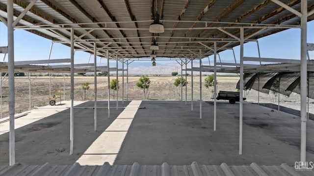 8661 Herring Rd, Bakersfield, CA 93313 - view of patio / terrace featuring a mountain view