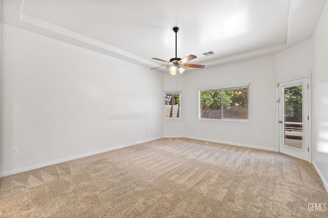 4207 Crystal Lake Dr, Bakersfield, CA 93313 - unfurnished room with carpet flooring and a ceiling fan