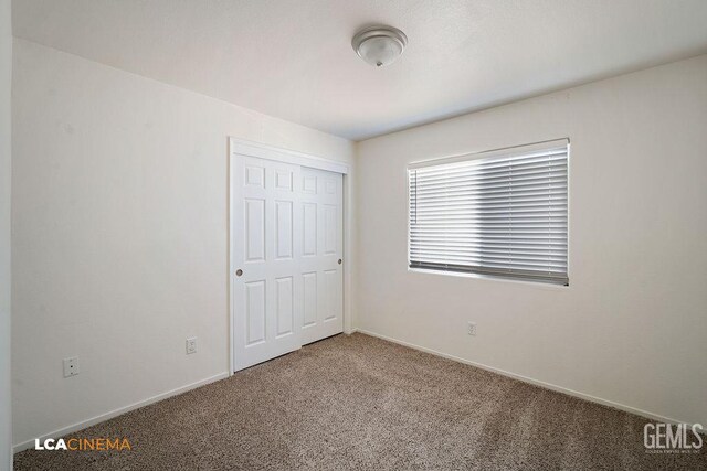 3502 Southpass Dr, Bakersfield, CA 93312 - unfurnished bedroom featuring carpet floors and a closet