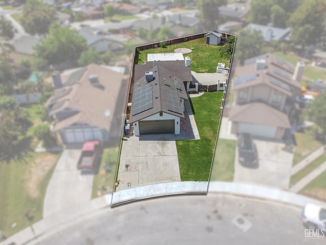 6201 Regina Way, Bakersfield, CA 93307 - view of property location featuring property boundaries highlighted