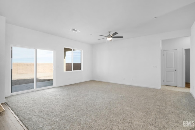 8401 Seth Alexander Way, Bakersfield, CA 93306 - unfurnished room featuring a ceiling fan and light carpet