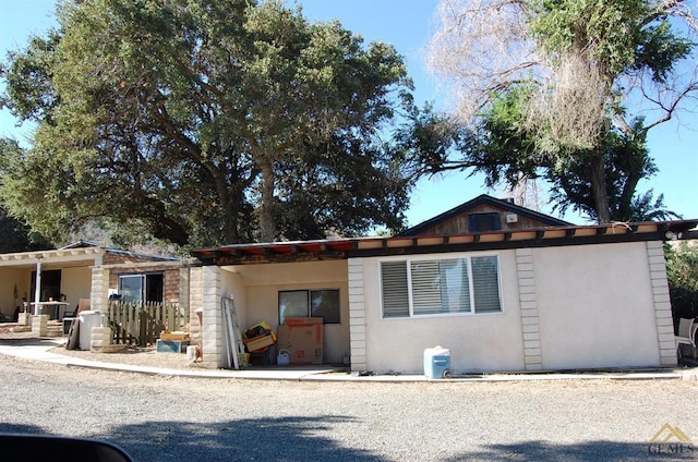 view of ranch-style home