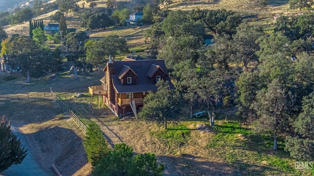 aerial view