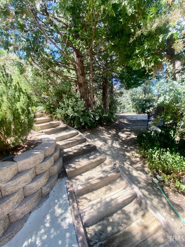 45842 Park Dr, Posey, CA 93260 - view of road featuring stairway