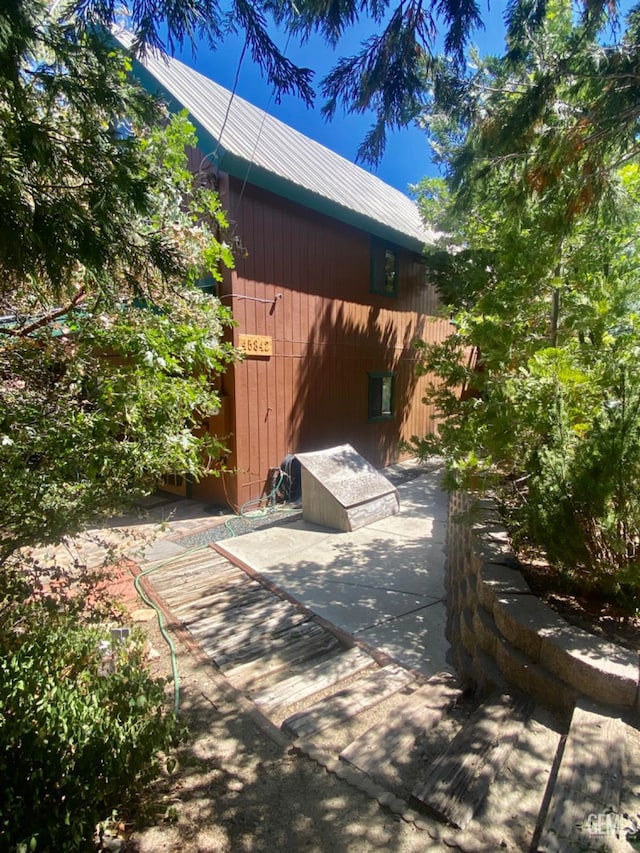 45842 Park Dr, Posey, CA 93260 - view of side of property featuring a patio