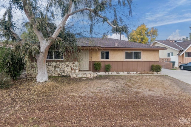 view of ranch-style house