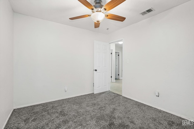 12017 Hannah Denise Ave, Bakersfield, CA 93312 - carpeted spare room featuring ceiling fan and baseboards