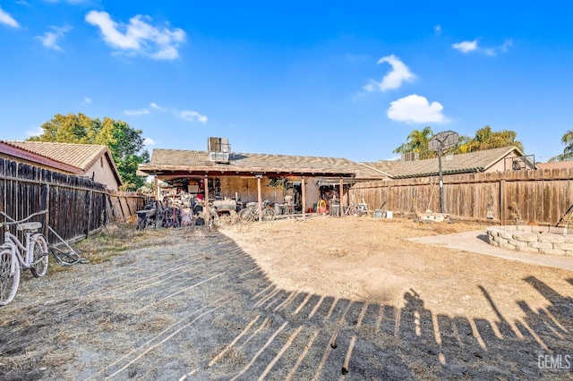 view of rear view of house