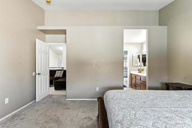 3023 Esperanza Dr, Bakersfield, CA 93313 - bedroom featuring carpet and connected bathroom