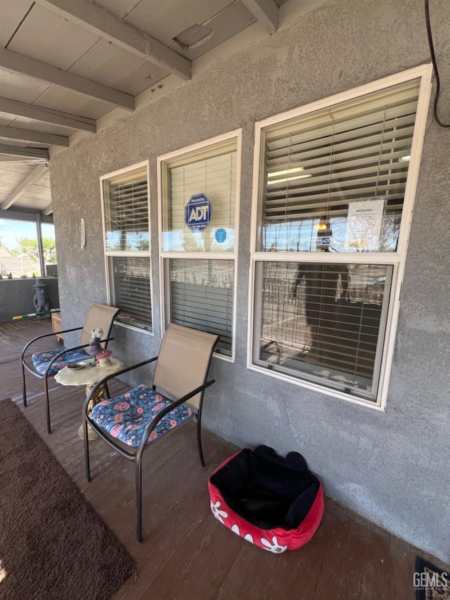 220 Tyler St, Taft, CA 93268 - view of patio with covered porch