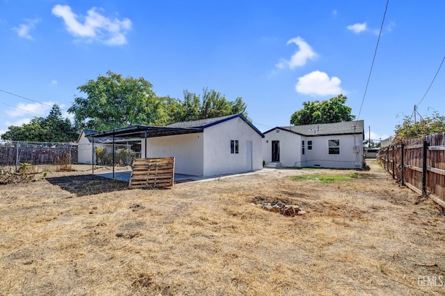 view of rear view of house