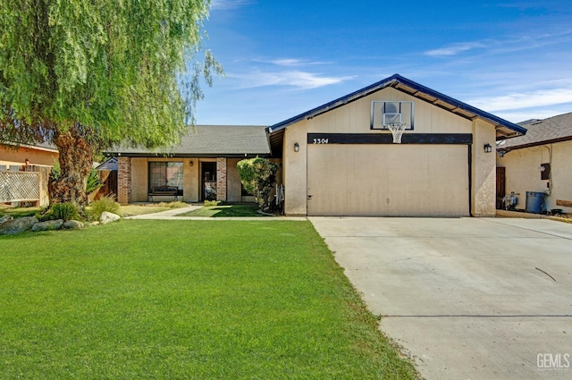 3304 Charlotte St, Bakersfield, CA 93313 - single story home with driveway and an attached garage