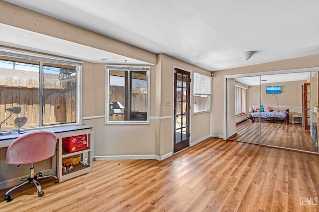 3304 Charlotte St, Bakersfield, CA 93313 - office featuring wood finished floors