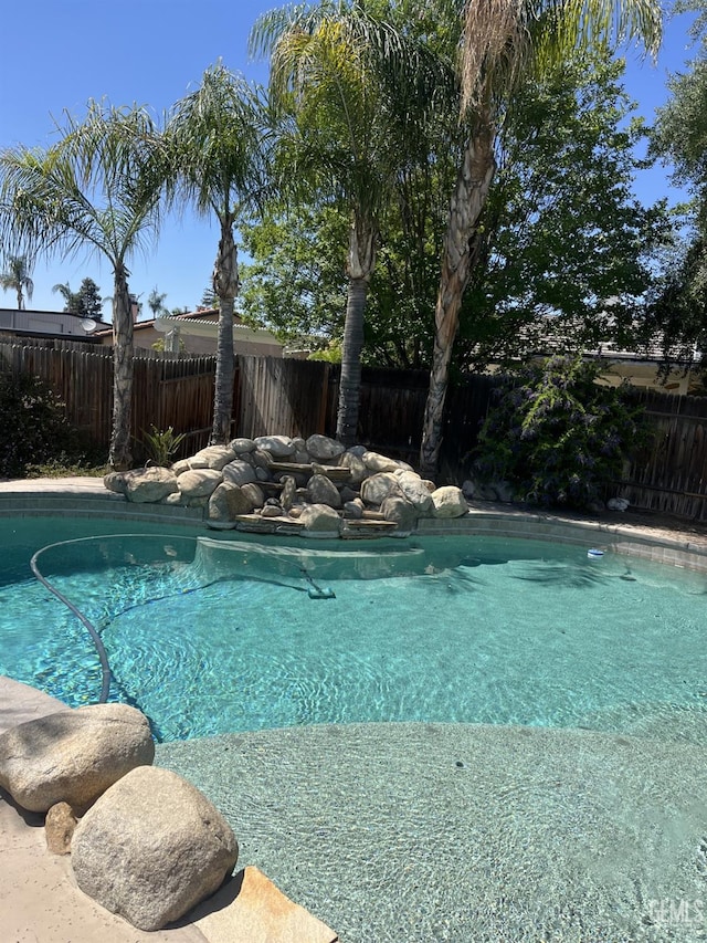 5700 Via Marisol St, Bakersfield, CA 93308 - view of pool featuring a fenced backyard