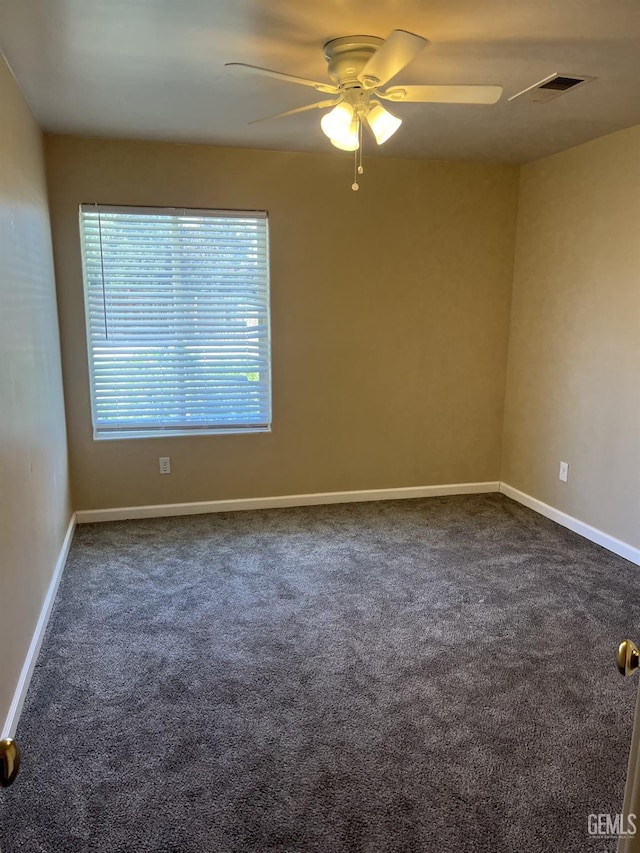 5700 Via Marisol St, Bakersfield, CA 93308 - unfurnished room with ceiling fan and carpet flooring