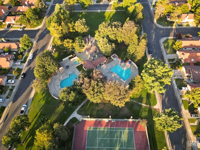 aerial view