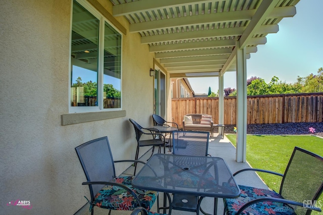 9803 Petersburg Pl, Bakersfield, CA 93306 - view of patio / terrace