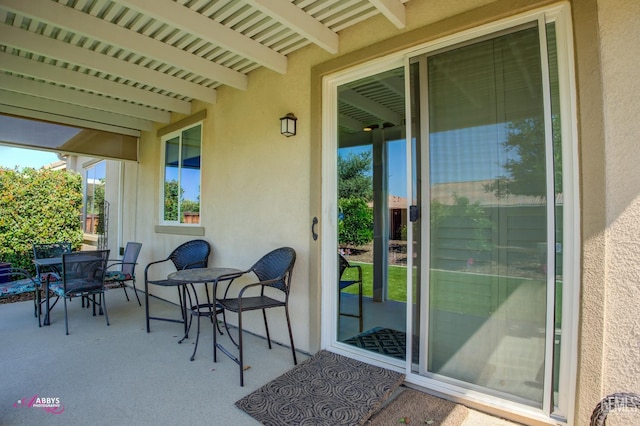 9803 Petersburg Pl, Bakersfield, CA 93306 - view of patio / terrace with outdoor dining space