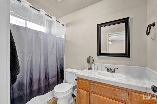 full bath featuring toilet and vanity