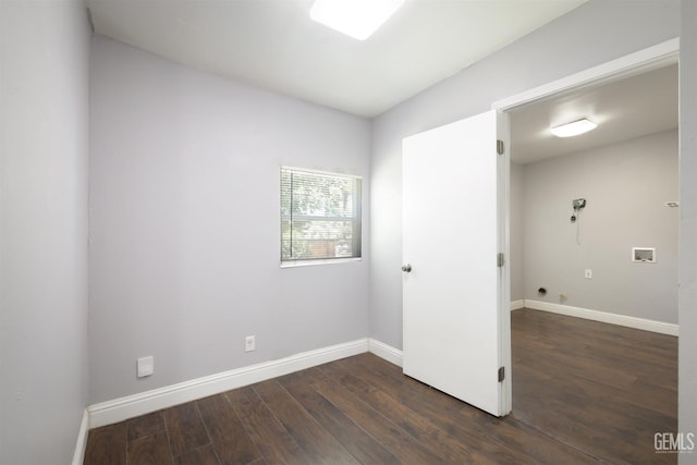 2200 Park Way, Bakersfield, CA 93304 - empty room featuring dark wood-style floors and baseboards