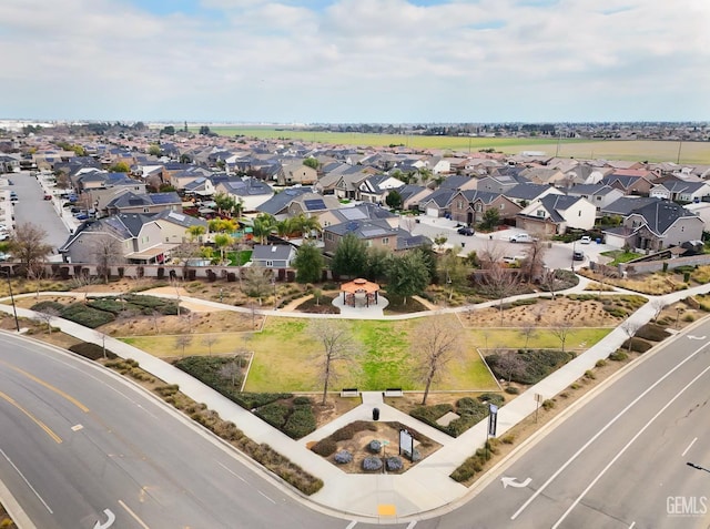 9109 Red Pine Dr, Shafter, CA 93263 - birds eye view of property with a residential view