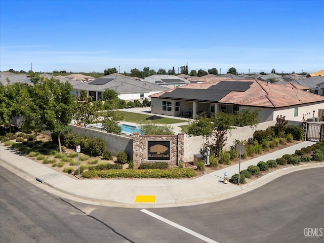 16711 Keystone Pl, Bakersfield, CA 93314 - view of building exterior with a residential view
