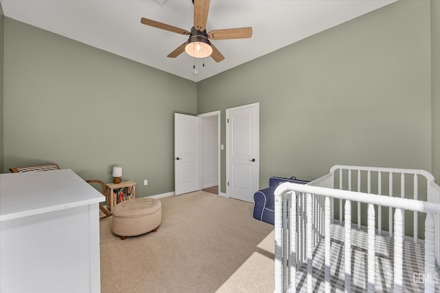 16711 Keystone Pl, Bakersfield, CA 93314 - bedroom featuring carpet floors and a ceiling fan
