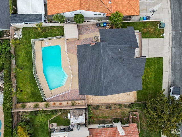 drone / aerial view