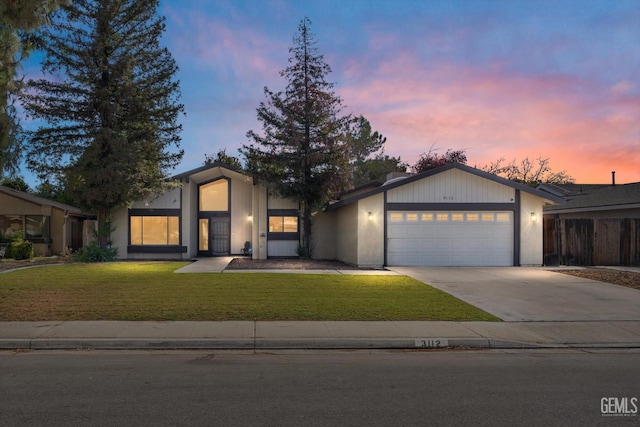 3112 Harrogate Ln, Bakersfield, CA 93309 - view of front of property featuring an attached garage and concrete driveway