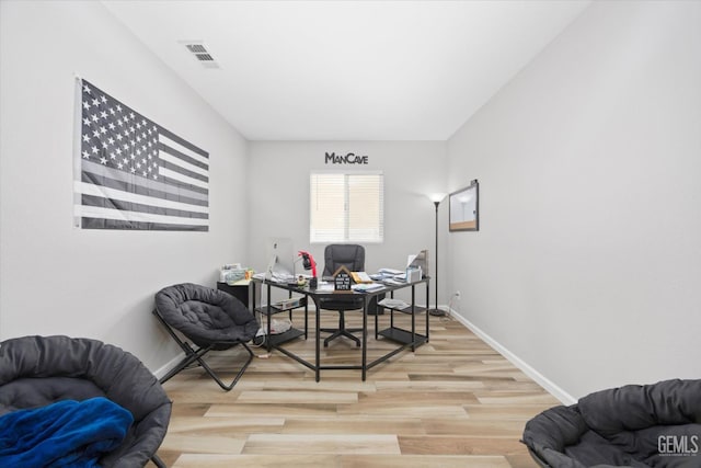5711 Cordonata Way, Bakersfield, CA 93306 - home office featuring wood finished floors and baseboards