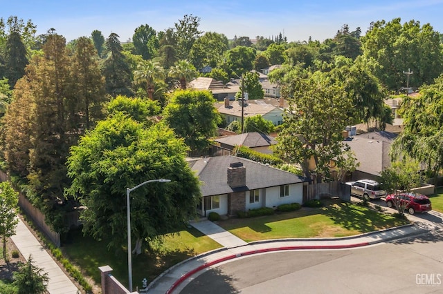2330 Myrtle St, Bakersfield, CA 93301 - view from above of property