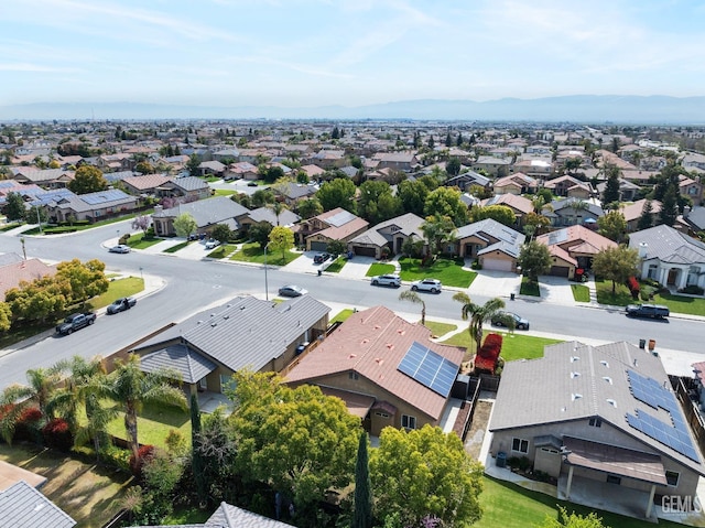 birds eye view of property featuring a residential view