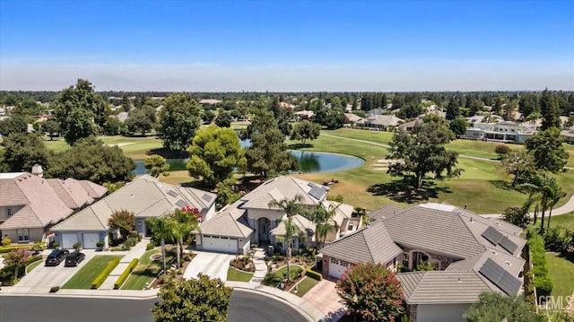 2120 Wedgemont Pl, Bakersfield, CA 93311 - aerial view of residential area with a nearby body of water and a local golf course