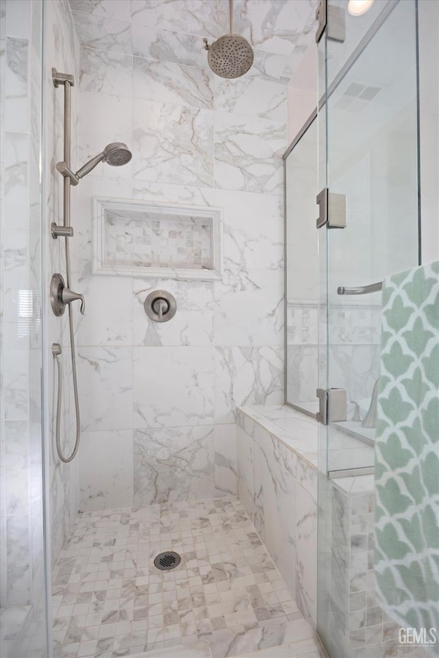 2120 Wedgemont Pl, Bakersfield, CA 93311 - full bathroom with a marble finish shower