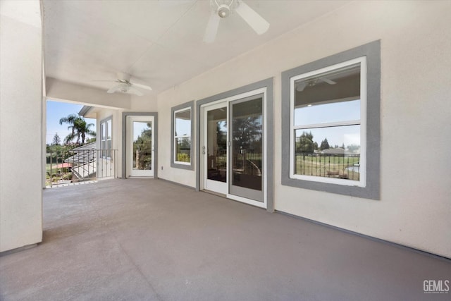 2120 Wedgemont Pl, Bakersfield, CA 93311 - view of patio with ceiling fan