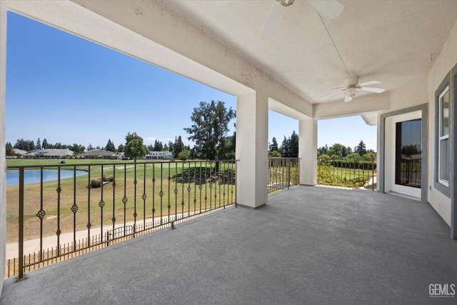 2120 Wedgemont Pl, Bakersfield, CA 93311 - patio / terrace featuring a ceiling fan