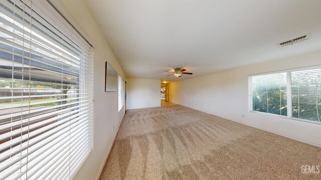 1334 Renfro Rd, Bakersfield, CA 93314 - spare room featuring carpet flooring and a ceiling fan