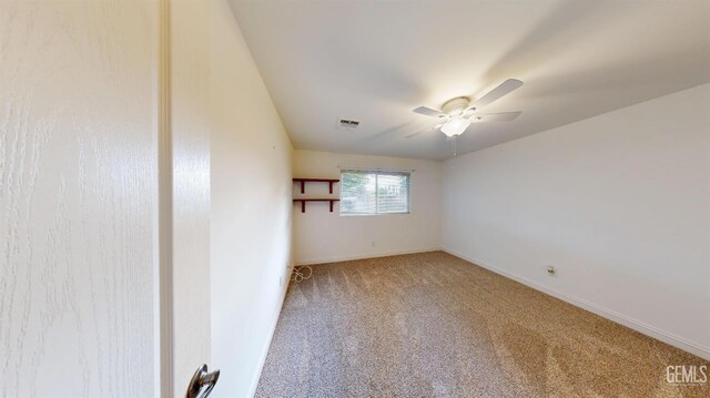 1334 Renfro Rd, Bakersfield, CA 93314 - carpeted spare room featuring ceiling fan and baseboards