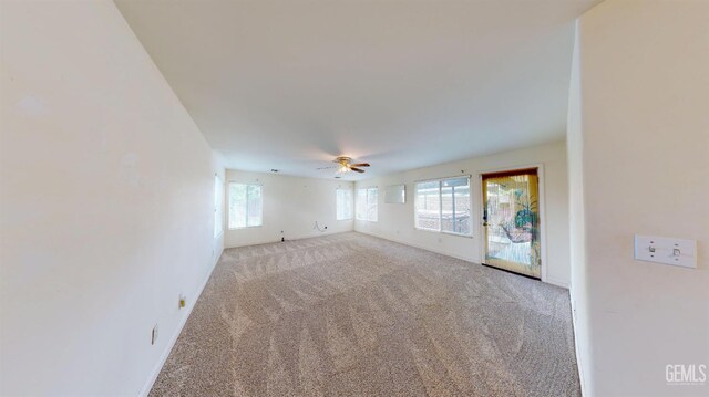 1334 Renfro Rd, Bakersfield, CA 93314 - empty room with carpet, ceiling fan, and baseboards