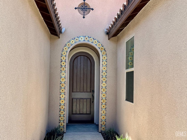 2411 Addlington St, Bakersfield, CA 93311 - entrance to property featuring stucco siding